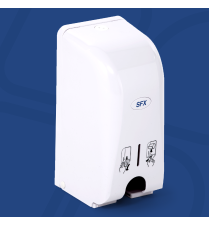 TTH-TR2-003 - DUAL ROLL TOILET TR HOLDER LOCKABLE - WHITE