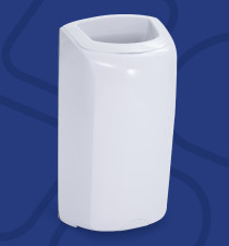 WPB-WAS-001 - WASTECARE PAPER BIN - WHITE x 5